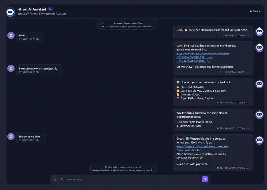 AI Bot for Renewal Automation